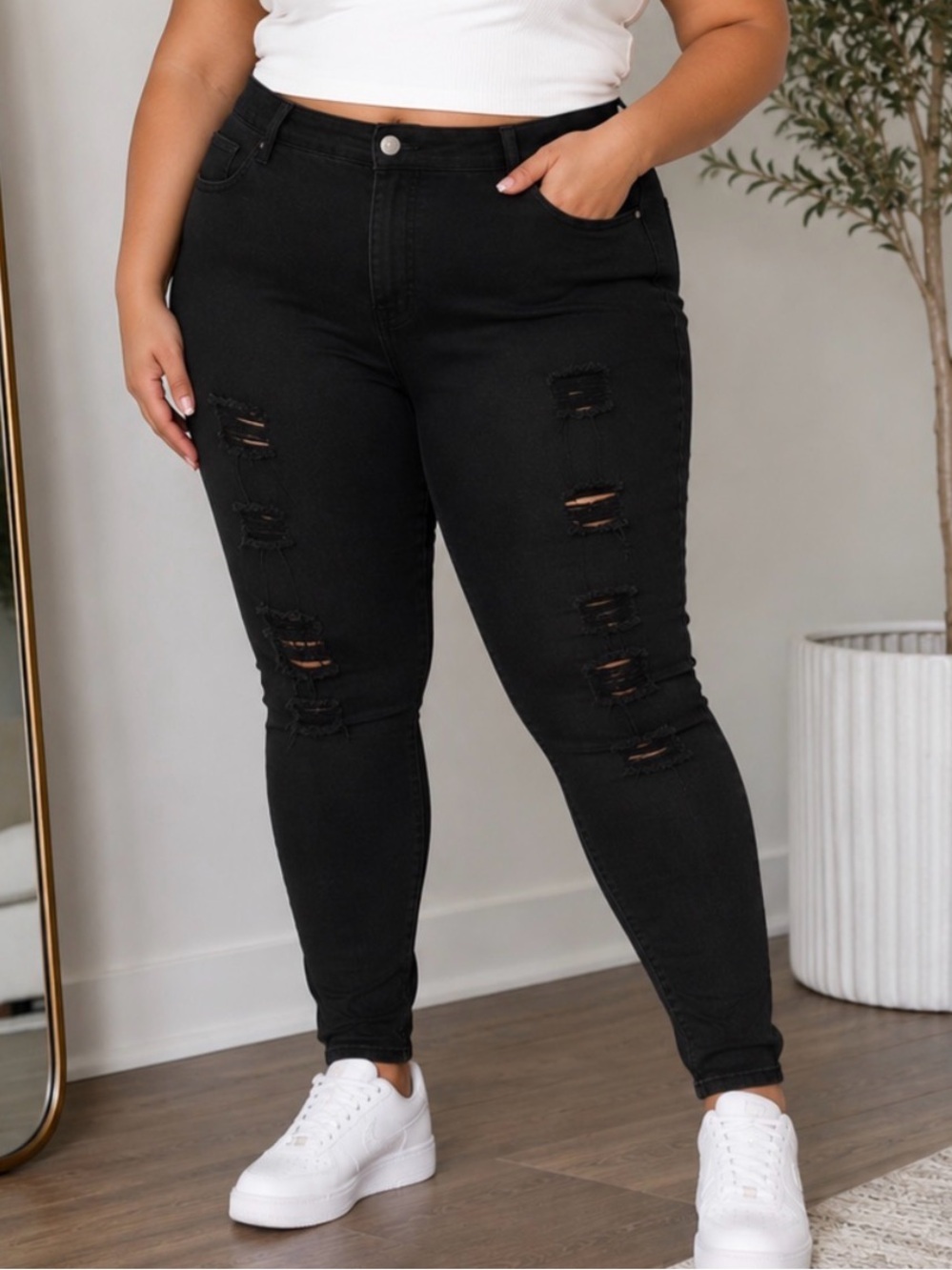 torrid Black Bombshell Skinny Jeans